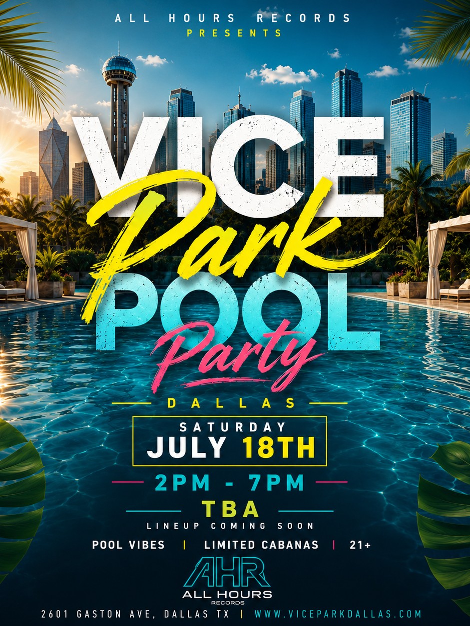 ALL HOURS RECORDS POOL PARTY