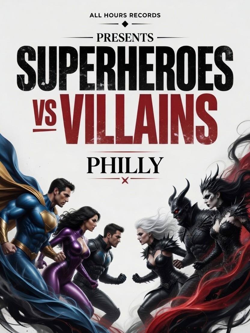 SUPERHEROES VS VILLAINS- PHILLY