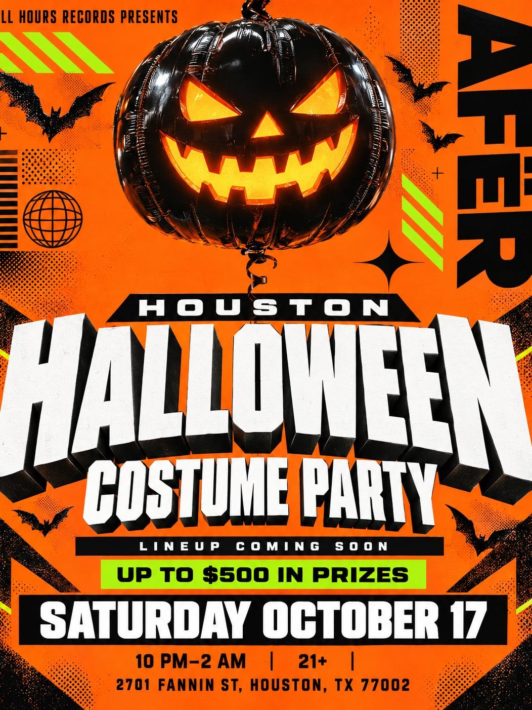 Houston Halloween Costume Party