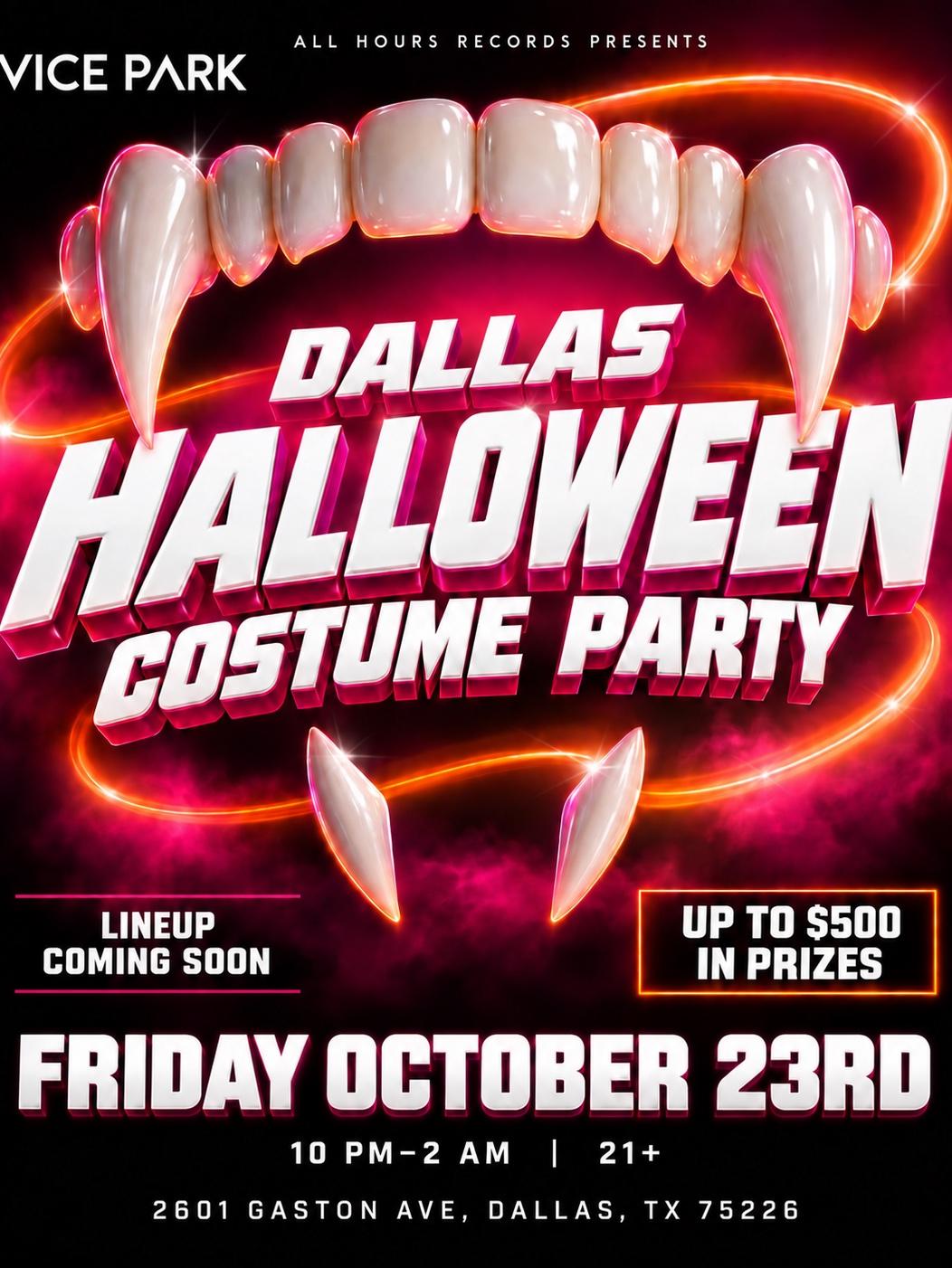 Dallas Halloween Costume Party